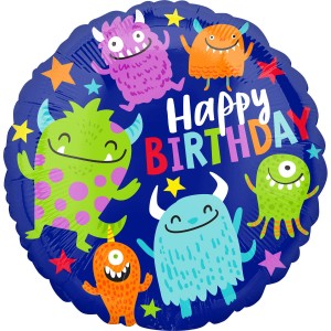 Balony na 5 urodziny - kształty z napisami