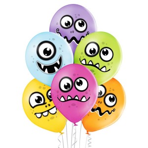 Balony na urodziny dziecka - lateksowe z wzorami