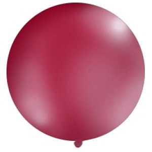 Balony lateksowe Olbo - Balon lateksowy OLBO Pastel Burgundy / średnica 1 m