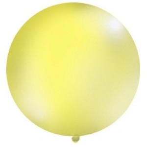 Balony lateksowe Olbo - Balon OLBO Pastel Yellow / 1 m