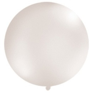Balony lateksowe Olbo - Balon lateksowy OLBO - metalizowany perłowy / średnica 1 m