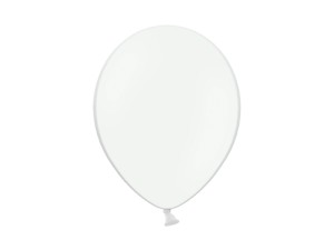 Balony lateksowe 14" - Balony lateksowe Belbal 14", Pastel White / 100 szt
