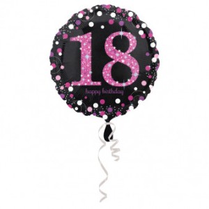 Balony na 18 urodziny