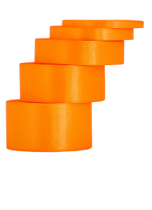 Tasiemki satynowe 50 mm - Wstążka satynowa pomarańczowa / 50mmx32m