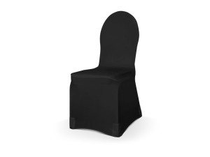 Pokrowce na krzesła i klęczniki - Pokrowiec na krzesło, czarny