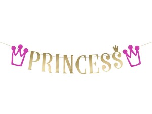 Girlandy napisy - Girlanda "Princess" / GRL41