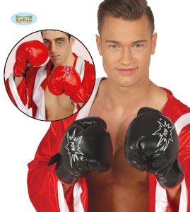 Rękawice - Rękawice bokserskie dla dorosłych, czerwone