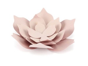 Dekoracje papierowe - Dekoracje papierowe "Różowe Kwiaty" / KWDP2-081P