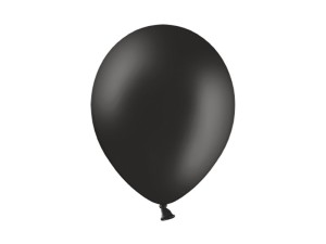 Balony lateksowe małe 5" - Balony lateksowe "5", Metallic Black / 100 szt