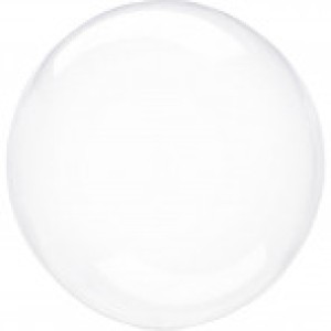 Balony foliowe Clearz - Balon foliowy Kula "Clearz" Crystal Clear / 40x40 cm