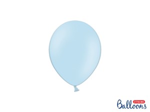 Balony lateksowe małe 5" - Balony lateksowe 5", Pastel Baby Blue / 100 szt