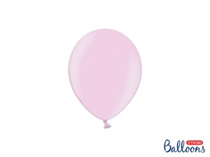 Balony lateksowe małe 5" - Balony lateksowe "5", Metallic Candy Pink / 100 szt
