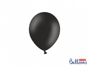 Balony lateksowe małe 5" - Balony lateksowe 5", Pastel  Black/ 100 szt