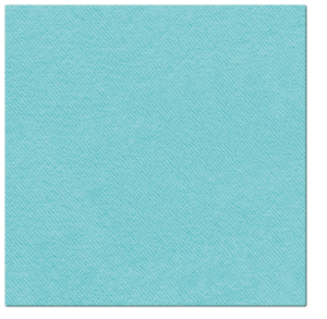 Serwetki flizelinowe gładkie - Serwetki flizelinowe gładkie AIRLAID "Basic", miętowo-niebieskie / 40x40