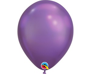 Balony lateksowe Chrom - Balony lateksowe 7" Chrom fioletowy