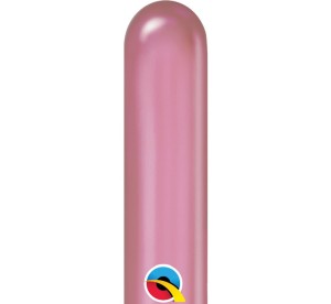 Balony lateksowe Chrom - Balon modelina 260 Chrom różowy