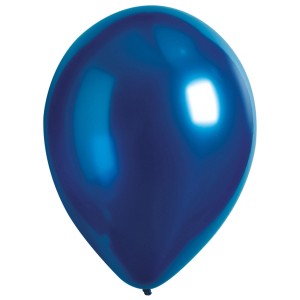 Balony lateksowe Chrom - Balony lateksowe Satin Luxe Azure (niebieskie), 50 szt / 11"