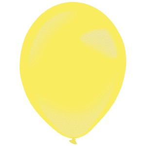 Decorator 14" - Balony lateksowe "Decorator" Metallic Yellow Sunshine / 14"-35 cm