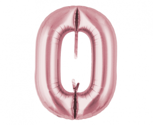 Balony foliowe Ogniwa - Balony Ibrex Chain Hel Metallic Light Pink