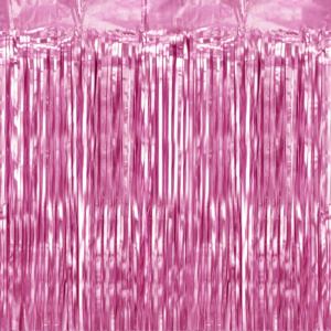 Kurtyny foliowe - Kurtyna imprezowa różowa / 100x200 cm