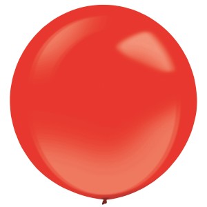 Decorator 24" - Balony lateksowe "Decorator" Crystal Apple Red / 24"-60 cm