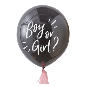Pomysły na poznanie płci dziecka - Balon 36" różowy "Boy or Girl"