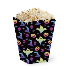 Pudełka na popcorn - Pudełka na popcorn na Halloween Dynie
