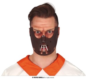Maski na Halloween - Maska "Mordercy" Milczenie Owiec z PVC