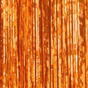 Kurtyny foliowe - Kurtyna imprezowa pomarańczowa / 100x250 cm