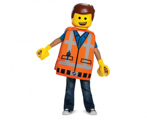 Stroje dla chłopców - Strój Emmet Basic - Lego / Warner Bros / rozm. uniwersalny