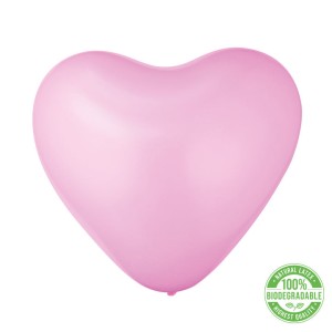 Balony lateksowe o nietypowych kształtach - Balony lateksowy 12" "Serce", Pastel różowy / 6 szt