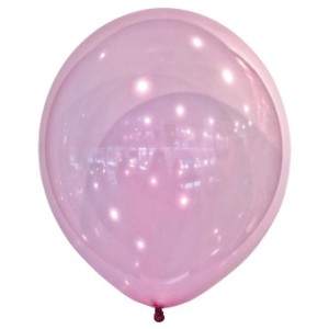 Decorator Droplets - Balony lateksowe "Decorator" Droplets Pink / 5"-13 cm PRZECENA