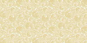 Bieżniki flizelinowe wzorzyste - Bieżnik flizelinowy wzorzysty "Jordan", złoty / 40cm x24m