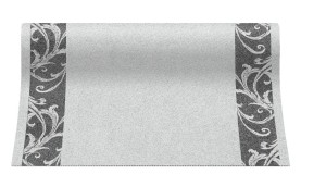 Bieżniki flizelinowe wzorzyste - Bieżnik flizelinowy wzorzysty "Fabric Ornament" / 40cmx24m - WYPRZEDAŻ