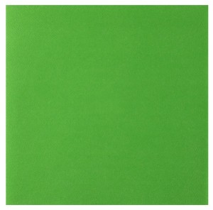 Serwetki flizelinowe gładkie - Zielone serwetki flizelinowe /40x40 cm