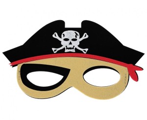 Maski Postacie - Maska filcowa Pirat