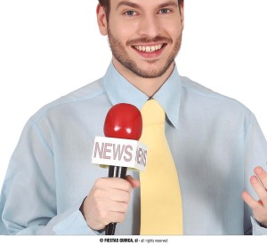 Pozostałe dodatki do strojów - Mikrofon reportera "News"