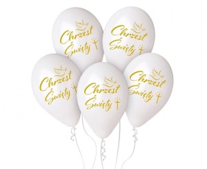 Balony na Chrzest Święty - Balony lateksowe 13" Premium "Chrzest Święty"