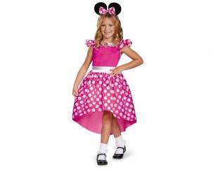 Stroje dla dziewczynek - Strój Minnie Mouse - Minnie Pink Classic  / rozm. 5-6 lat