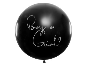 Pomysły na poznanie płci dziecka - Balon Gender Reveal - Dziewczynka / 1m