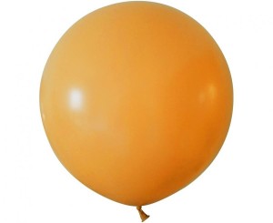 Balony lateksowe 19" - Balony lateksowe Beauty&Charm 24" pastelowe karmelowe / 2 szt