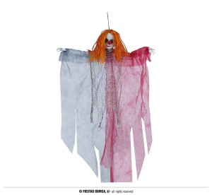 Dekoracje na Halloween Straszydła - Dekoracja straszny Clown / 65 cm