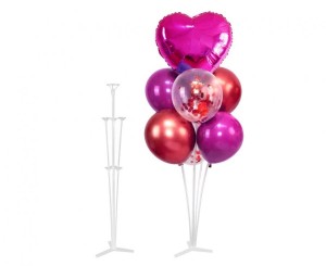 Patyczki, zatyczki, stojaki do balonów - Stojak na 7 balonów / 70 cm