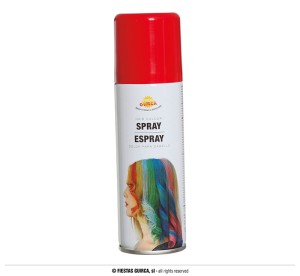 Spray do włosów - Czerwony spray do włosów