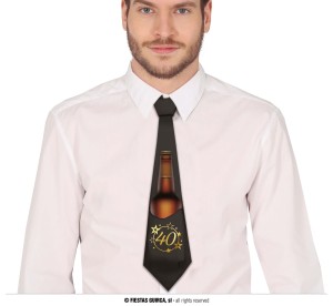 Krawaty - Krawat na 40 urodziny