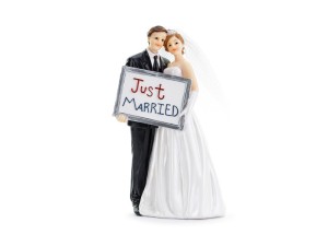 Figurki na tort - Figurka "Just Married"
