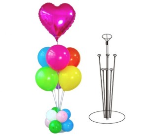 Patyczki, zatyczki, stojaki do balonów - Stojak na 7 balonów