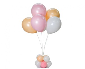 Patyczki, zatyczki, stojaki do balonów - Stojak na 5 balonów